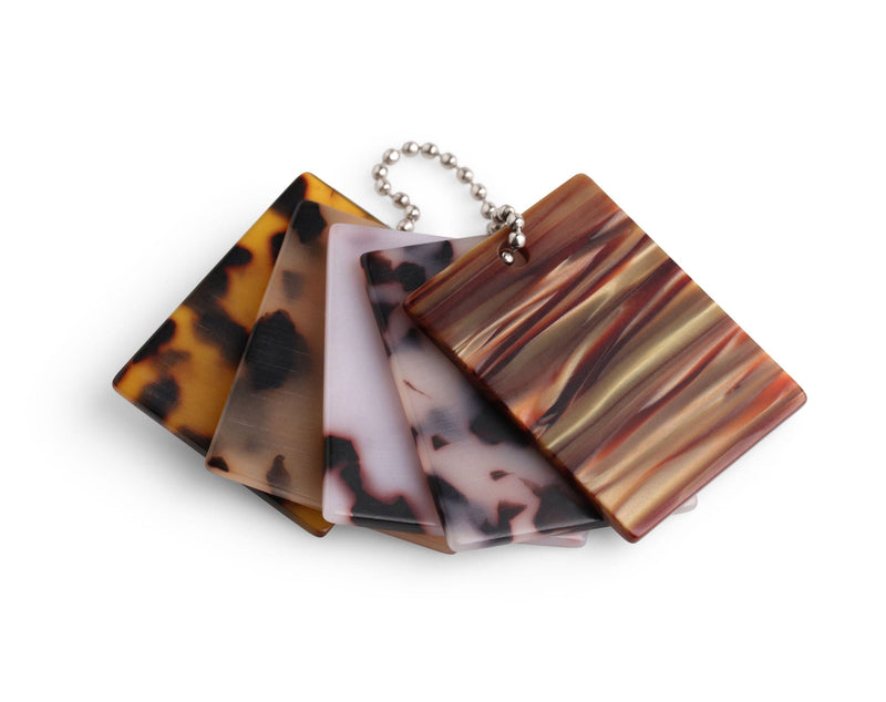 5 Most Popular Sample Cards, Best Sellers, Cellulose Acetate Sheets, T