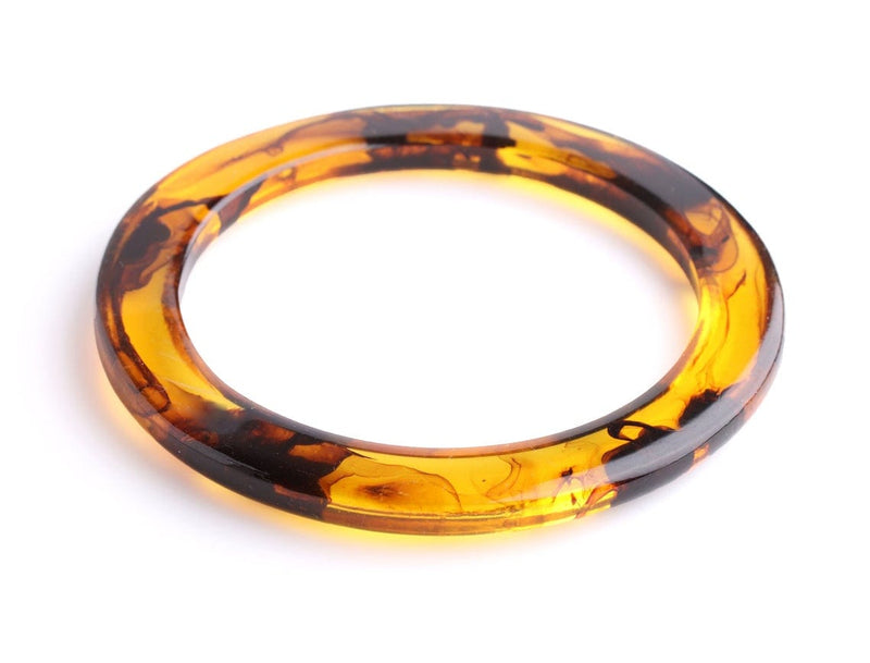 1 Tortoise Shell Purse Handles, 12cm, Amber Brown Tortoiseshell Ring,