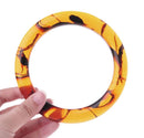 1 Tortoise Shell Purse Handles, 12cm, Amber Brown Tortoiseshell Ring, Resin Purse Making Hardware, Large Handbag Ring Handle, RG088-120-AM01
