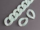 1ft Ethereal Green Acrylic Chain Links, 23mm, Translucent, J-Fashion Harajuku Girl