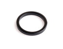 2 Black Connector Ring Links, Plastic O Rings for Swimsuits, Lingerie Straps and Purse Making, Acetate, 1.2" Inch