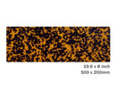 Tortoise Shell Sheet, 19.6 x 8 Inch, 4mm Thickness, Cellulose Acetate Sheet Blank, Guitar Pickguards, Knife Handle Material