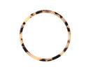 1 Blonde Tortoise Shell Ring, Large Flat O-Rings for Purse Hardware, Swimsuit Ring Connectors, Acetate, 2.9" Inch