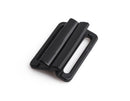 4 Large Plastic Front Closures, Fits 1-5/16" Inch (34mm), For Swimsuits, Dancewear, Bikini Tops and Bra Hardware, Black or White