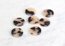 4 Blonde Tortoise Shell Circles 17mm, Plastic Disc Bead Marble, Acrylic Earring Blank Monogram, Tortoise Jewelry Supply Findings CN005-17-WT