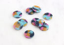 4 Tortoise Bead Charm 15mm, CN039-15-UPY