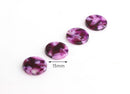 4 Dark Purple Circle Charms, CN077-15-PL01