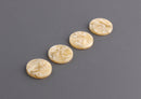 4 Pale Yellow Marble Cabochons, 15mm Round Blanks Earrings, Tortoise Shell DIY Stud Earrings, Plastic Discs, Resin Flatback, LAK037-15-YW02