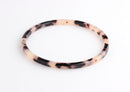 Ash Blonde Tortoise Shell Bracelet, 1pc, Light Ivory Tortoise Bangle Bracelet Blanks, Slender Thin Bangles, BCT003-sm-WT / BCT004-lx-WT