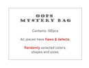 Oops Mystery Bag (100pcs), Tortoise Shell Bead Grab Bag, Surprise Mystery Box, Assorted Bead Lucky Dip, Acrylic Jewelry Supply Lots, MBOX001