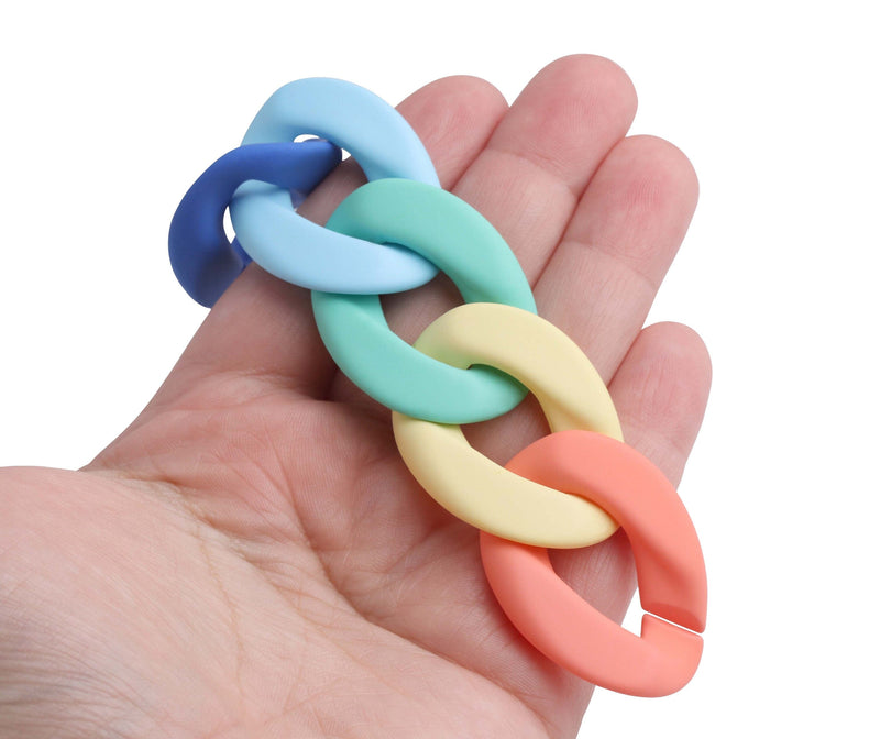 Pastel Plastic Chain Links by Creatology™, 400ct.