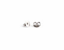 100pcs Stainless Steel Earring Backs, Tiny Ear Nuts, Metal Replacement Ear Backs for Studs, Butterfly Stud Locks, Post Backs